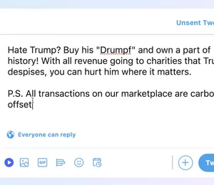 Les tweets de Trump en vente sous forme de NFT pour des bonnes causes (qu'il détestait)